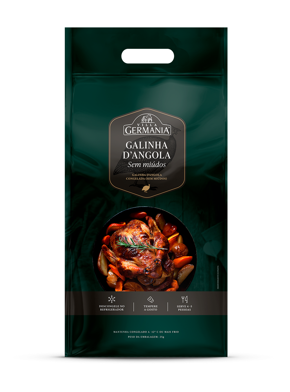 GALLINA DE GUINEA ENTERA SIN MENUDENCIAS